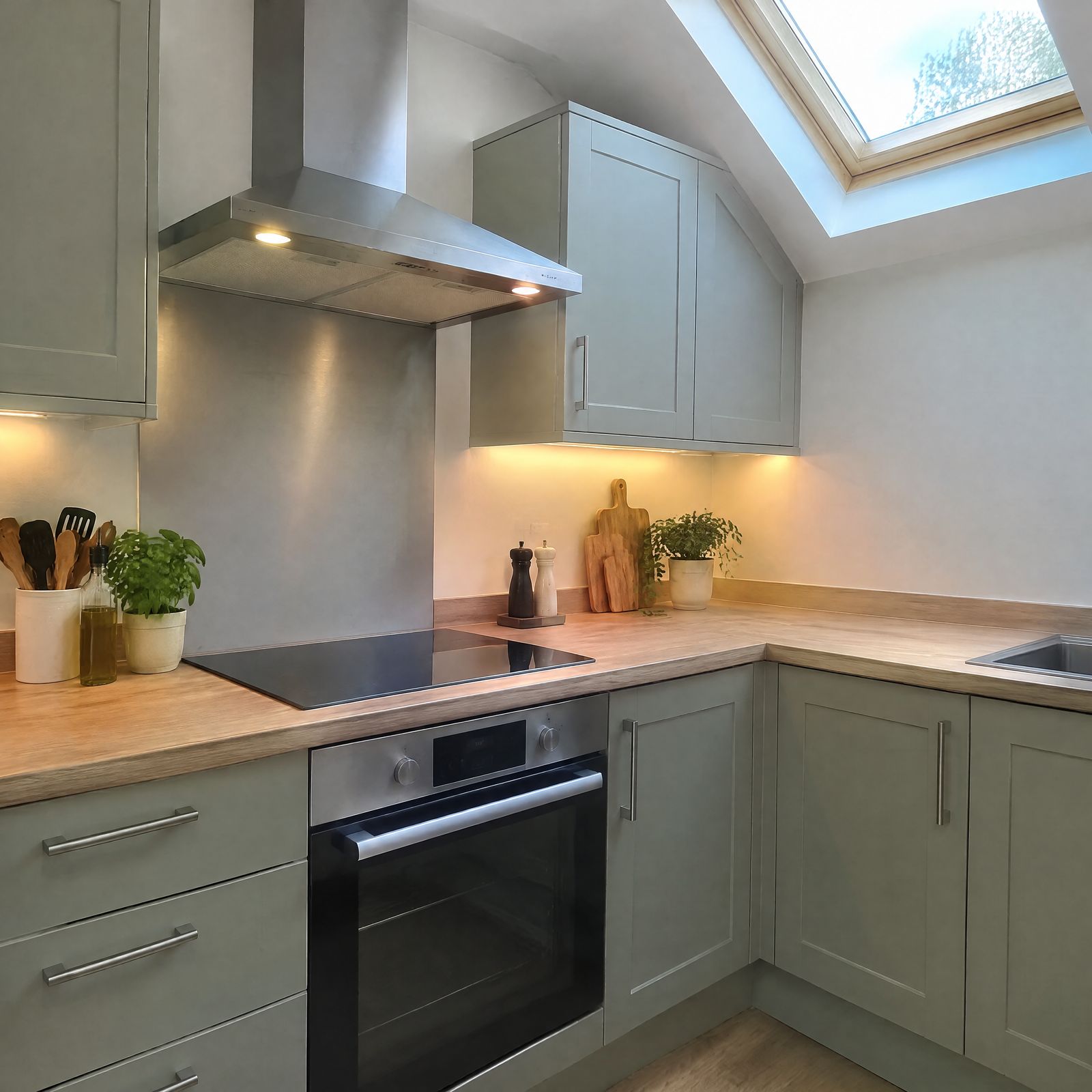 Renovated Victorian rear kitchen